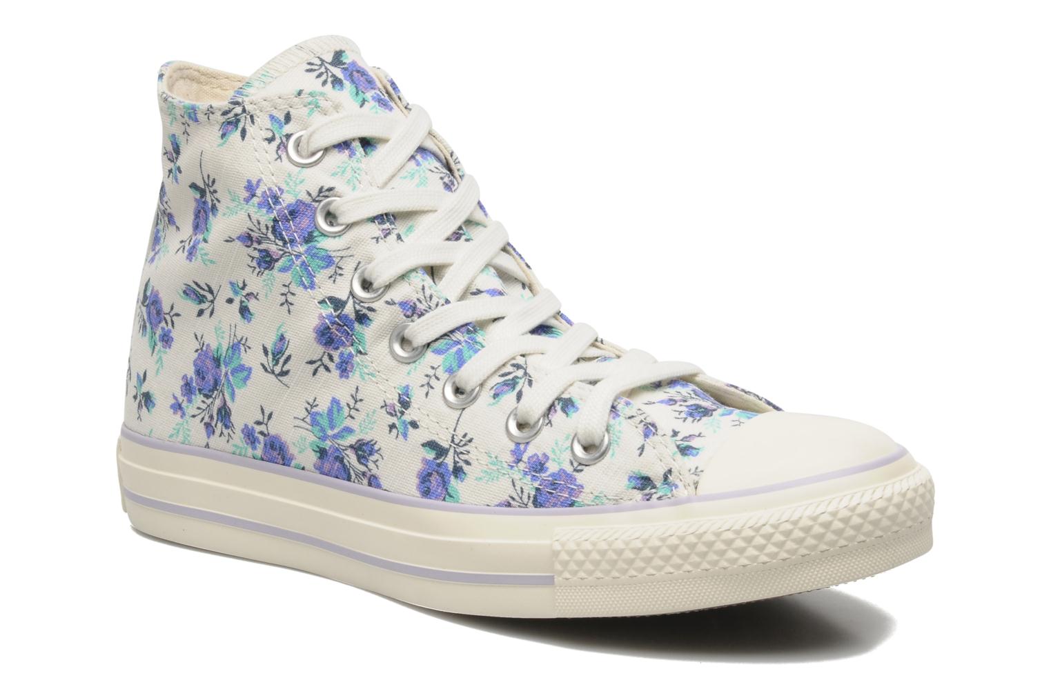 Converse Chuck Taylor All Star Floral Print Hi W (Multicolore) - Baskets chez Sarenza (130201)